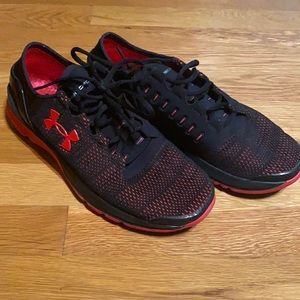 Under armour running sneakers size 10.5